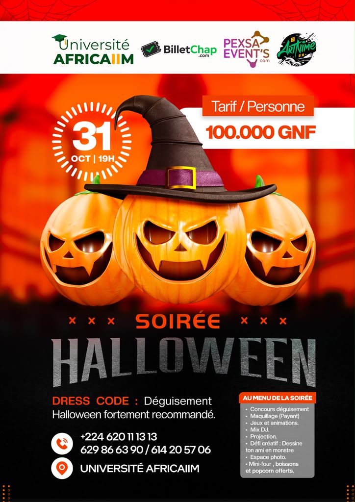 Logo de SOIRÉE HALLOWEEN 2026