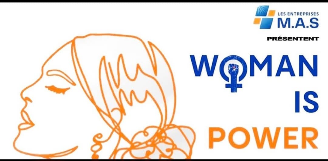 Logo Woman Is Power